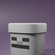 Maceta-Esqueleto.png Pack of Minecraft inspired flowerpots