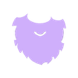 Gnome with heart - beard V2 (white).stl GNOME VALENTINE avec cœur - Crex