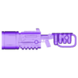 big_EMP_gun.stl batman arkham gadgets 1/12