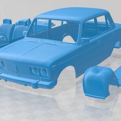 VAZ Lada 2106 1976 Printable Car