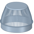 rainwater_outlet_grill_100x75_ver01-11.png Rainwater Outlet Grill 100 mm for protection trap 3d-print