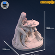 Makima_Measurements.png Makima- Chainsaw Man Anime Figurine STL for 3D Printing