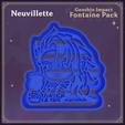 NeuvilletteCC_Cults.png Genshin Impact Fontaine Pack Cookie Cutters
