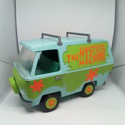 DSC_0184.JPG STL-Datei The 'Mystery Machine' from 'Scooby Doo'・Modell zum Herunterladen und 3D-Drucken