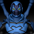Blue_Beetle_Body.png Bust for print of Blue Beetle DC Comic Fan Art - Bust for print of Blue Beetle DC Comic Fan Art