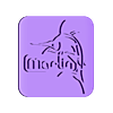 Marlin_Firmware_Logo_With_Fish.stl Logo du micrologiciel Marlin avec du poisson