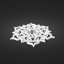 Без-названия-1-render-1.png STL-Datei Schneeflocke・3D-druckbare Vorlage zum herunterladen