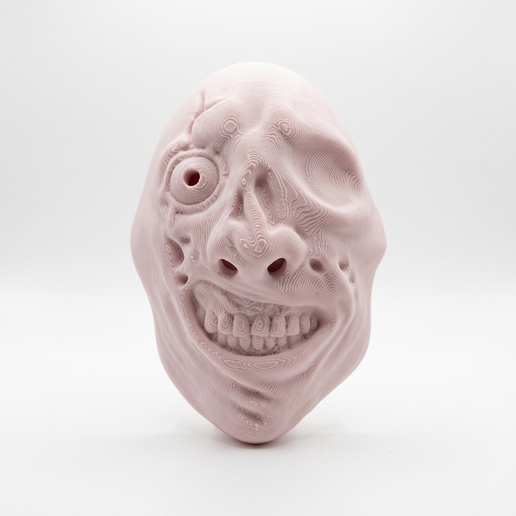Terrifying Horror Mask: Creepy Female Slasher Wall Decor, Spooky Season 3MF