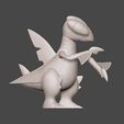 ZBrush-Document5.jpg Pokemon gible evolution line