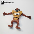 Flexi-Town-Taz,-I2.png Flexi Taz, figurine articulée, 3mf inclus