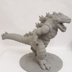 ae025181c2b87081cd9a8933857bfd7f_display_large.jpg Free STL file Godzilla・3D print design to download