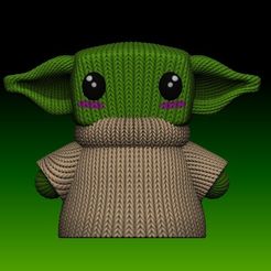 yoda.jpeg Yoda tejido crochet star wars