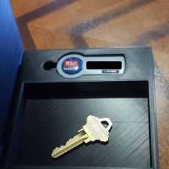 20230402_090728.jpg STL file Hidden Storage Book for RSA Token・3D printing design to download