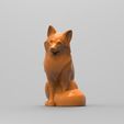 Лиса.255.jpg 3Dmodel STL Fox Statuette