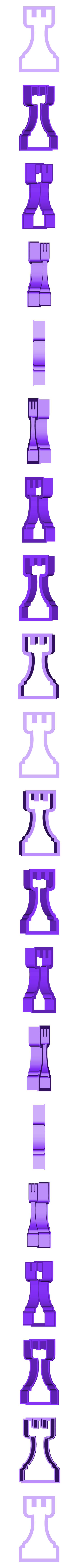 cookie (1).stl Chess Cookie cutter set