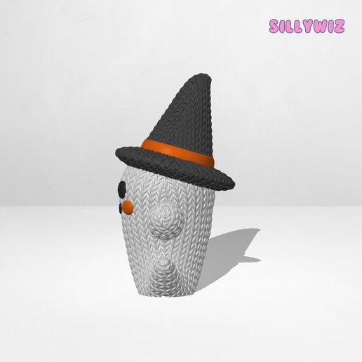 2.jpg Fantasma divertido - Halloween - Punto - Ganchillo