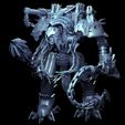 Chaos-Knight-Abomination-A-Mystic-Pigeon-Gaming-2-b.jpg Chaos Infused Abomination Knight 41st Millennium Sci Fi Robots