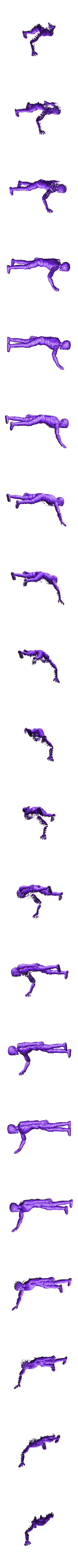 mummy2SOLID.stl Mummy - 28mm D&D miniature