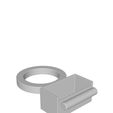 1883.jpg Hand feeding bird feeder ring - for bird taming
