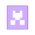 MC_Tile_Top.stl Portapiastrelle per edifici e biomi di Minecraft