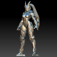 klkl.png Cyber Valkyrie - Guerrier blindé futuriste Modèle imprimable en 3D (OBJ)