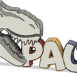 CAD-T-Rex-Paul.png T-Rex Head + PAUL LED