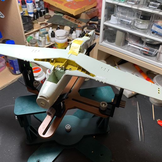 Airbrushing stand 3D model