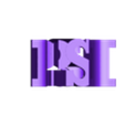 Text Flip - Psi.stl Перелистывание текста - греческий алфавит в комплекте