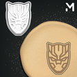Blackpanthermask.png Cookie Cutters - Marvel Characters