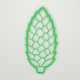 1.png SUGAR PINE CONE COOKIE CUTTER, BISCUIT CUTTER