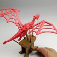 fd-05.jpg Fichier STL Dragon volant (automate)・Modèle à télécharger et à imprimer en 3D