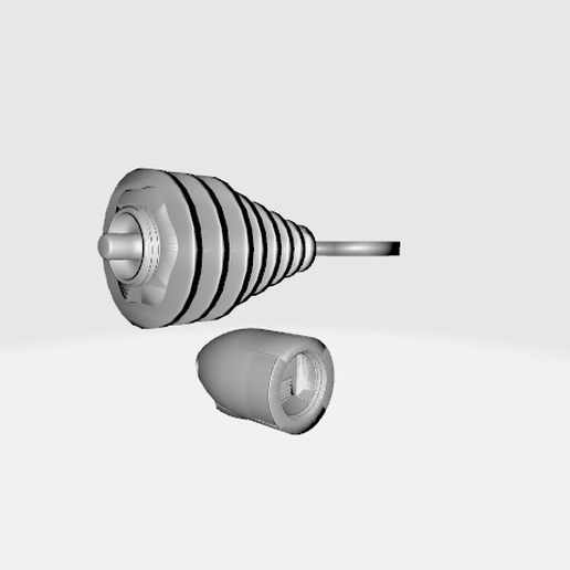 Shark pencil sharpner 3D model