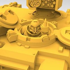 untitled.36_-_Copy.jpg Free STL file Angry Tank Driver・Model to download and 3D print