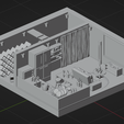 room13.png Living room & Kitchen room isometric