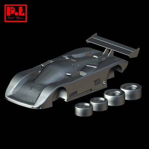 🚗 MINOLTA Toyota 88C-V (1989)・ STL File for 3D printing・Cults