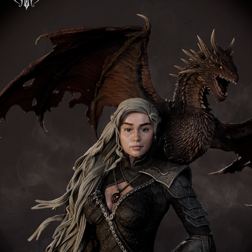 Daenerys & Drogon  - 1:6 Scale