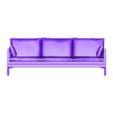 sofa.obj Sofa with cushion