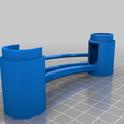60_Degree_Rails_CC.png Marble Run Compatible Improved 60* 100 mm Rail Style Curve