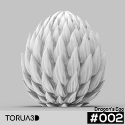 EGG-002-02.jpg STL-Datei DRACHENEI #002・Design für 3D-Drucker zum herunterladen