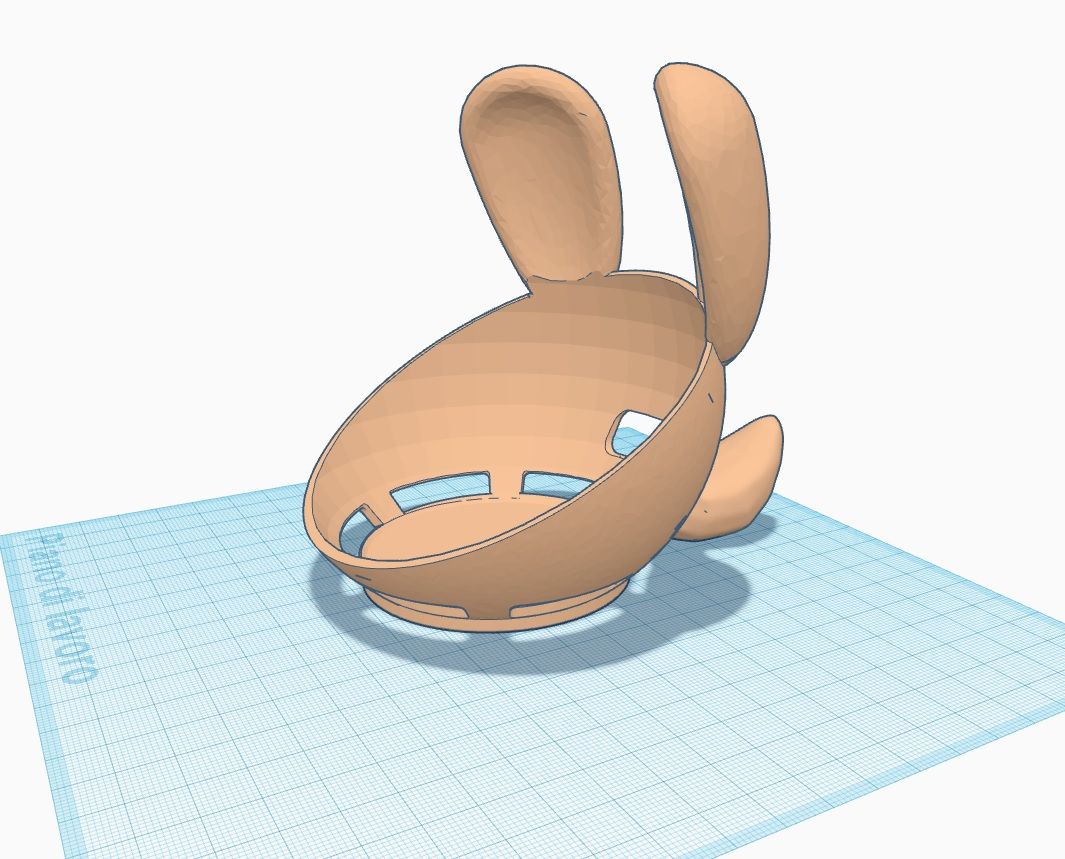 Archivo STL RABBIT ECHO DOT 4 GEN・Modelo para descargar e imprimir en ...