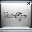 starduster-too.png Wall Silhouette: Airplane Set