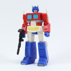 OP1x1_1.jpg Free STL file ARTICULATED G1 TRANSFORMERS OPTIMUS PRIME - NO SUPPORT・3D printing model to download