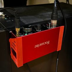 5pJekVaJHAQ.jpg STL-Datei Soundkartenhalterung vertikal/horizontal Focusrite・Design für den 3D-Druck zum Herunterladen