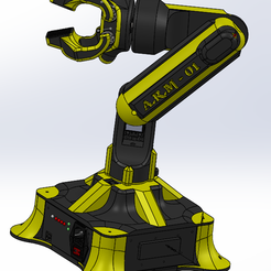SolidWorks 1.png Robotic Arm