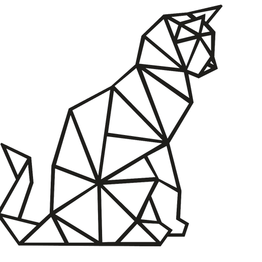 Wall art - cat 3D model