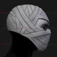 07.jpg Moon Knight Mask - Marvel Comic helmet - 3D print model