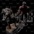 5.jpg Fan Art Rocksteady and Bebop From TMNT - Statue