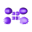 full_plate.stl PLA Heart Gears v2