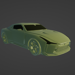 1.png STL file Nissan GT-R50 Italdesign 2020 Printable・3D printing template to download