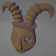 shorthorn-5.png Enchanted Adventureland Short Horn Tiki Mask